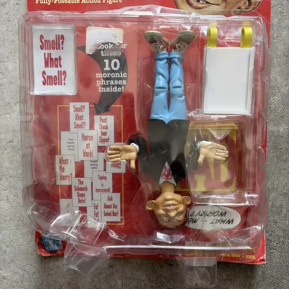 DC Direct MAD Magazine Alfred E. Neuman Action Figure - New Sealed 1998 Vintage